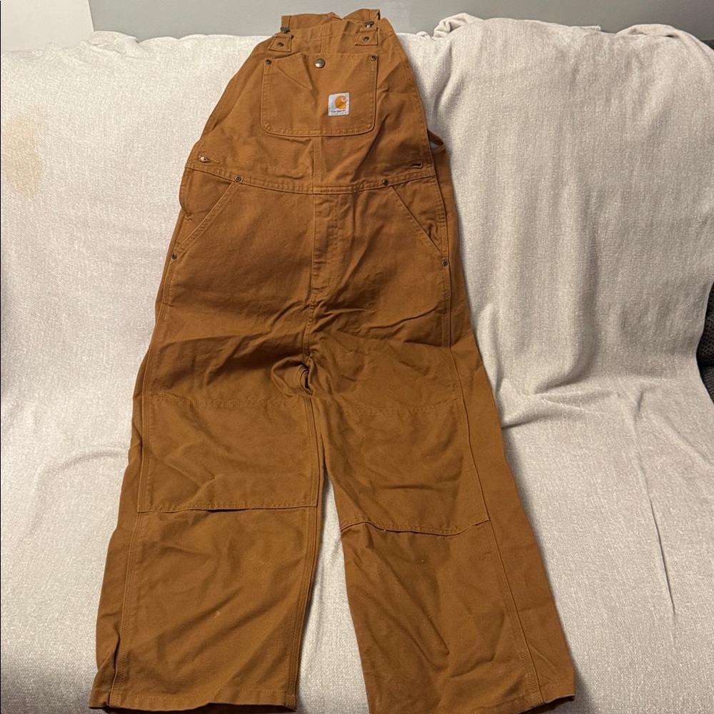 Carhartt Tan Work Overalls